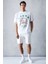 Crab Erkek Regular Fit Beyaz T-Shirt 2