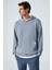 Sustaıny Erkek Oversize Kapüşonlu Uzun Kollu Gri Sweatshirt 1