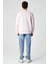 DANE Erkek Organik Kumaşlı Yumuşacık Pembe Sweatshirt 6