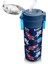 Kids Lacivert Mavi Uzay Desenli Pipetli ve Direkt Içim Çelik Termos 500 ml 31917 5