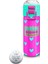 Kids Neon Pembe Su Yeşili Kalp Desenli Pipetli ve Direkt Içim Çelik Termos 500 ml 31906 1