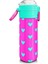 Kids Neon Pembe Su Yeşili Kalp Desenli Pipetli ve Direkt Içim Çelik Termos 500 ml 31906 2
