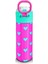 Kids Neon Pembe Su Yeşili Kalp Desenli Pipetli ve Direkt Içim Çelik Termos 500 ml 31906 3