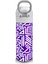 Kids Mor Beyaz Geometrik Desenli Pipetli ve Direkt Içim Çelik Termos 500 ml 31883 3