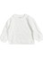 Kolları Papatya Işli Kız Çocuk Sweatshirt 1