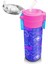 Kids Açık Pembe Lavanta Kalp Desenli Pipetli ve Direkt Içim Çelik Termos 500 ml 31977 5