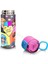 Kids Gri Mavi Pembe Anime Desenli Pipetli ve Direkt Içim Çelik Termos 500 ml 31943 4
