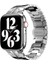 ​​​watch 44MM Uyumlu Krd-63 Metal Kordon Zore - GÜMÜŞ-8680436452677-TCHS69008 1