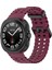 Galaxy Watch Ultra 47MM Zore KRD-118 Tırtıklı Tasarım Silikon Kordon-Koyu KIRMIZI-8680436807637-TCHS 1