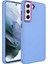 Galaxy S21 Fe Kılıf Metal Çerçeve ve Buton Tasarımlı Silikon Zore Luna KAPAK-LILA-8680436632925-TCHS 1