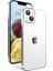 Apple iPhone 14 Kılıf Kamera Korumalı Renkli Çerçeveli Zore Garaj KAPAK-GÜMÜŞ-8680436638675-TCHS8328 1