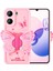 Xiaomi Poco C65 Kılıf Kamera Korumalı Figür Tasarımlı Zore Kapya Kapak-Pembe AÇIK-8680436786635-TCHS 1