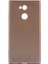 Sony Xperia Xa2 Ultra Kılıf Zore Premier Silikon KAPAK-GOLD-8680436528211-TCHS61526 5