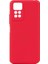 Xiaomi Redmi Note 11 Global Kılıf Zore Biye SILIKON-KIRMIZI-8680436463093-TCHS71162 1