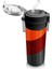 Kids Turuncu Bordo Desenli Pipetli ve Direkt Içim Çelik Termos 500 ml 31892 5
