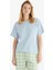 Kadın T-Shirt 60547 - Mavi 1