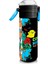 Kids Siyah Karikatür Çizgili Desenli Pipetli ve Direkt Içim Çelik Termos 500 ml 31990 2