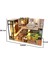 Kendin Yap Minyatür Modern Villa | Minyatür Maket Ev | 3D Ahşap Puzzle, Yetişkinler İçin El Yapımı Hediye 3
