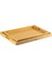 Bambu 2li Tepsi Sunum Çay ve Kahvaltılık Tepsisi Basic Lüks 46/33/40/28 cm 1