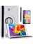 Galaxy Tab 4 7.0 T230 Uyumlu Zore Dönebilen Standlı KILIF-BEYAZ-8680436147030-TCHS21121 1