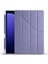 Samsung Galaxy Tab S9 Plus Kılıf Uyumlu Tri Folding Kalem Bölmeli Standlı KILIF-MOR-8680436730614-TCHS 1