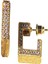 Gold Zirkon Taş Küpe 1