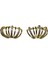 Gold Zirkon Taş Mini Halkalar Küpe 1