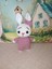 Amigurumi Sevimli Miniklerden Pembe Tavşan Sağlıklı Oyuncak El Örgüsü 1