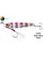 Jig-X 60GR Shore Jigging Jig Yem MT02 Pink Zebra Glow 1