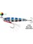 Jig-X 60GR Shore Jigging Jig Yem MT12 Blue Pink Zebra Glow 1