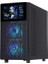PB-P4367BB 3-Rgb Fanlı LCD Ekranlı Gamıng Mıd-Tower Pc Kasası 5