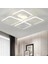 Modern Agapi Beyaz Plafonyer Ultra Power Beyaz Ledli Avize 1