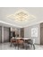 Modern Carina 4+1 Beyaz Plafonyer Lüks Modern 5'li Günışığı Ledli Avize 1