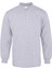 2 Iplik Polo Yaka Sweatshirt Gri 1