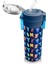 Kids Lacivert Neon Sarı Desenli Pipetli ve Direkt Içim Çelik Termos 500 ml 31935 5
