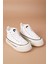 Nelhage Kadın Beyaz Spor Ayakkabı PCI-11138 5