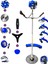 Germany MULTI-9900 Yan Tırpan 8 In 1 Full Set Hediye Benzinli Motorlu Ot Çalı Çim Biçme Makinesi 1