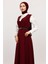 Erves Düğmeli Jile 1399 - Bordo 2