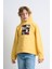 Alexandergardı Kanguru Cepli Baskılı Kapüşonlu Çocuk Sweatshirt 3