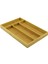 4 Bölmeli Ahşap Bambu Kaşıklık 22.5 x 33.5cm (3791) 1