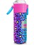 Kids Renkli Leopar Desenli Pipetli ve Direk Içimli Paslanmaz Çelik Termos 500 ml 31985 2