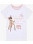 Kız Çocuk Bambi Optik Beyaz Pijama Takımı 2