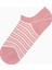 Pinky Striped 3lü Sneaker Çorap 3