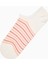 Pinky Striped 3lü Sneaker Çorap 4