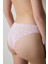 Invisible Laser Cut Lacy Slip Açık Pembe Külot 2