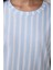Blue Striped Açık Mavi Gecelik 2
