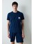 Whale Lacivert Şortlu Pijama Takımı 3
