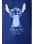 Ohana Pantolon Koyu Mavi Pijama Takımı 4