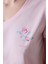 Pamuklu Pink Roses Pantolon Pijama Takımı 3