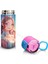 Kids Turkuaz Pembe Anime Kız Desenli Pipetli ve Direkt Içim Çelik Termos 500 ml 31858 4